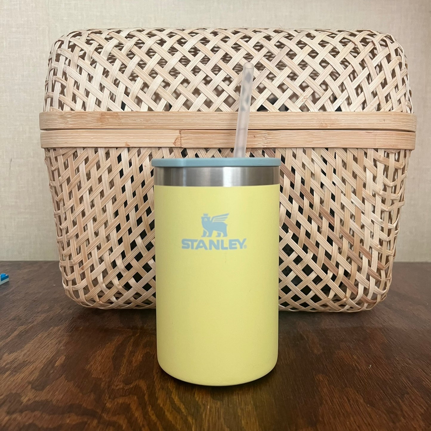Pomelo 10oz. Stanley Can Cooler Cup with Beach Design
