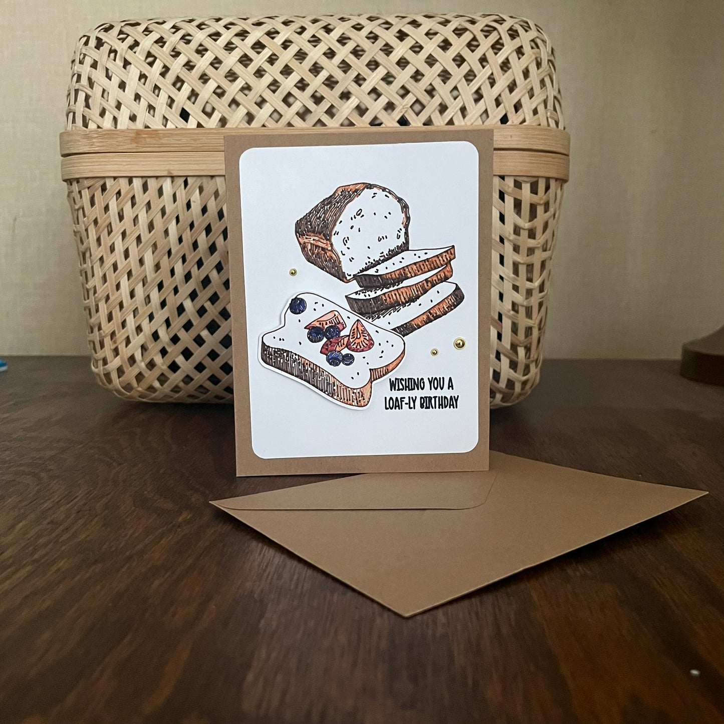 Bread Birthday Card