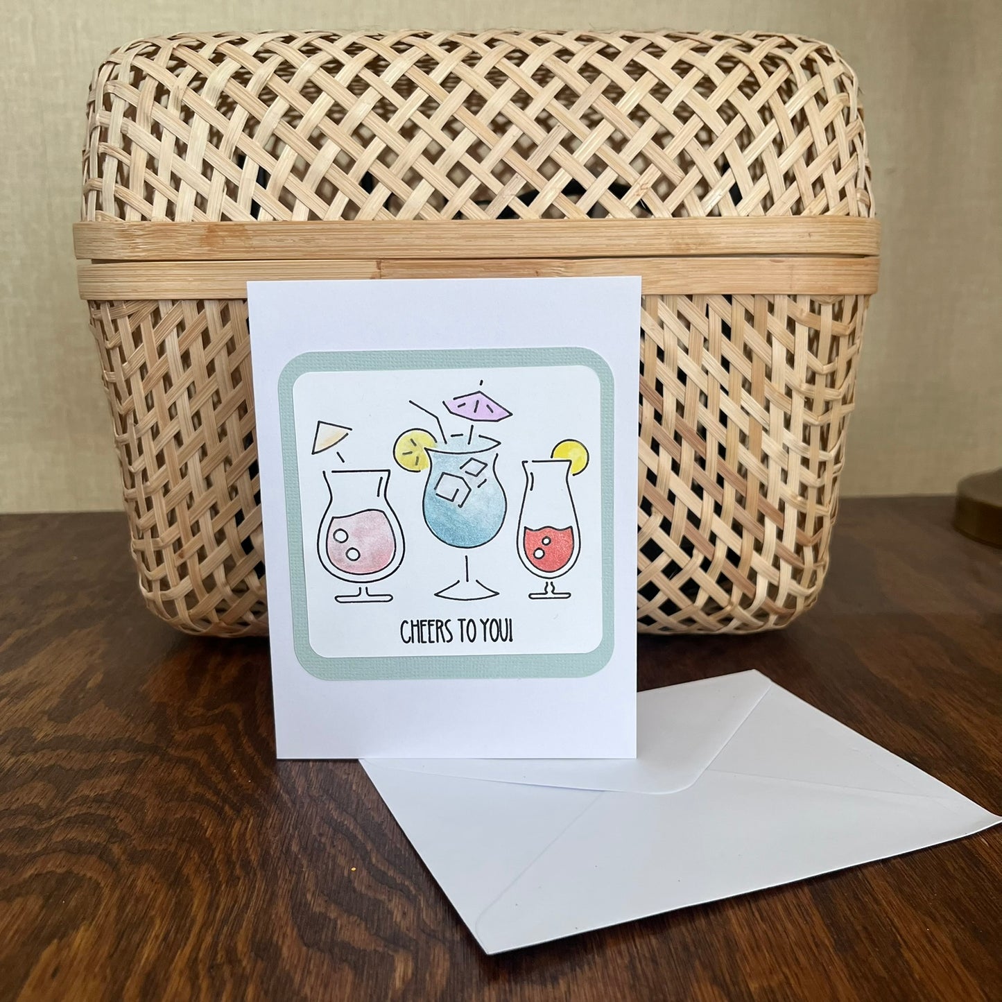 Cheers to You! Drinks Card