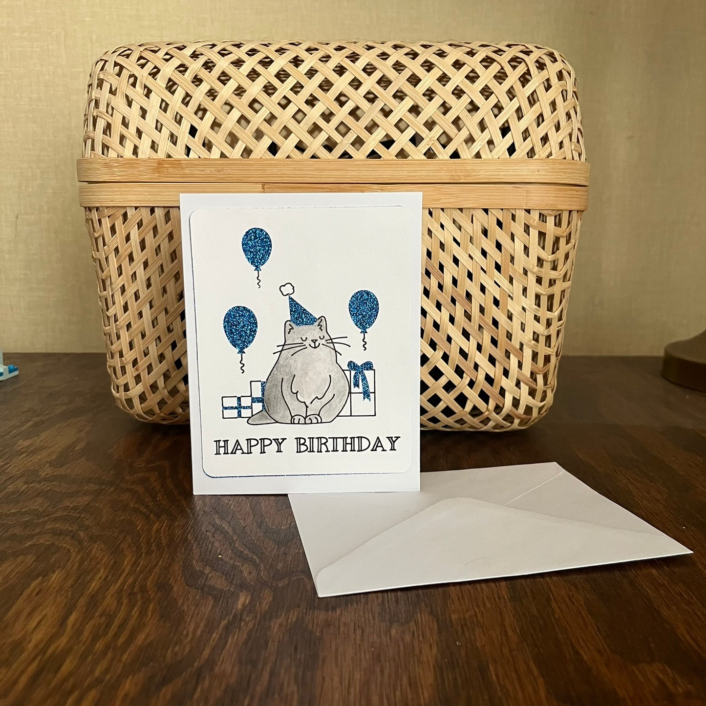 Cat Birthday Card