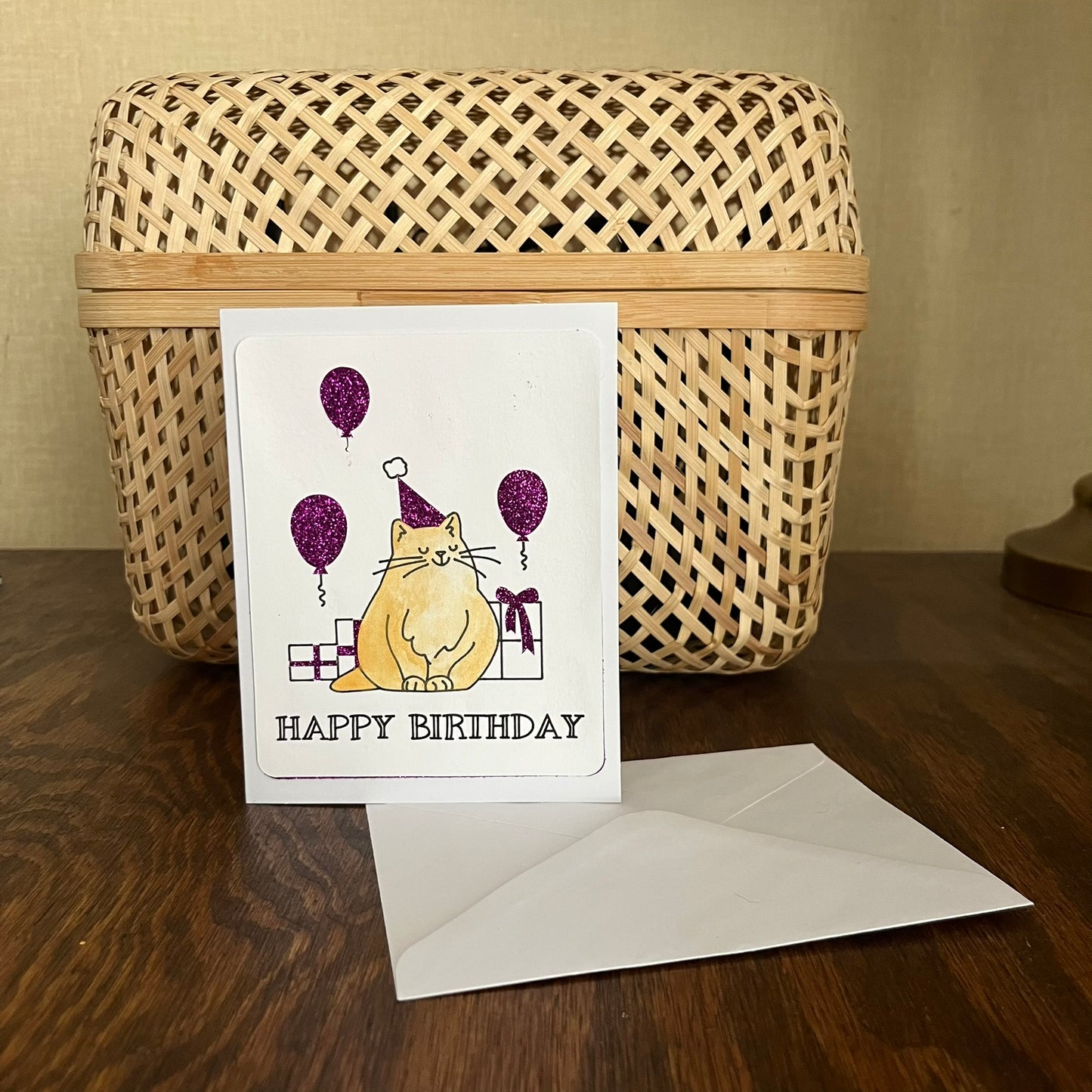 Cat Birthday Card