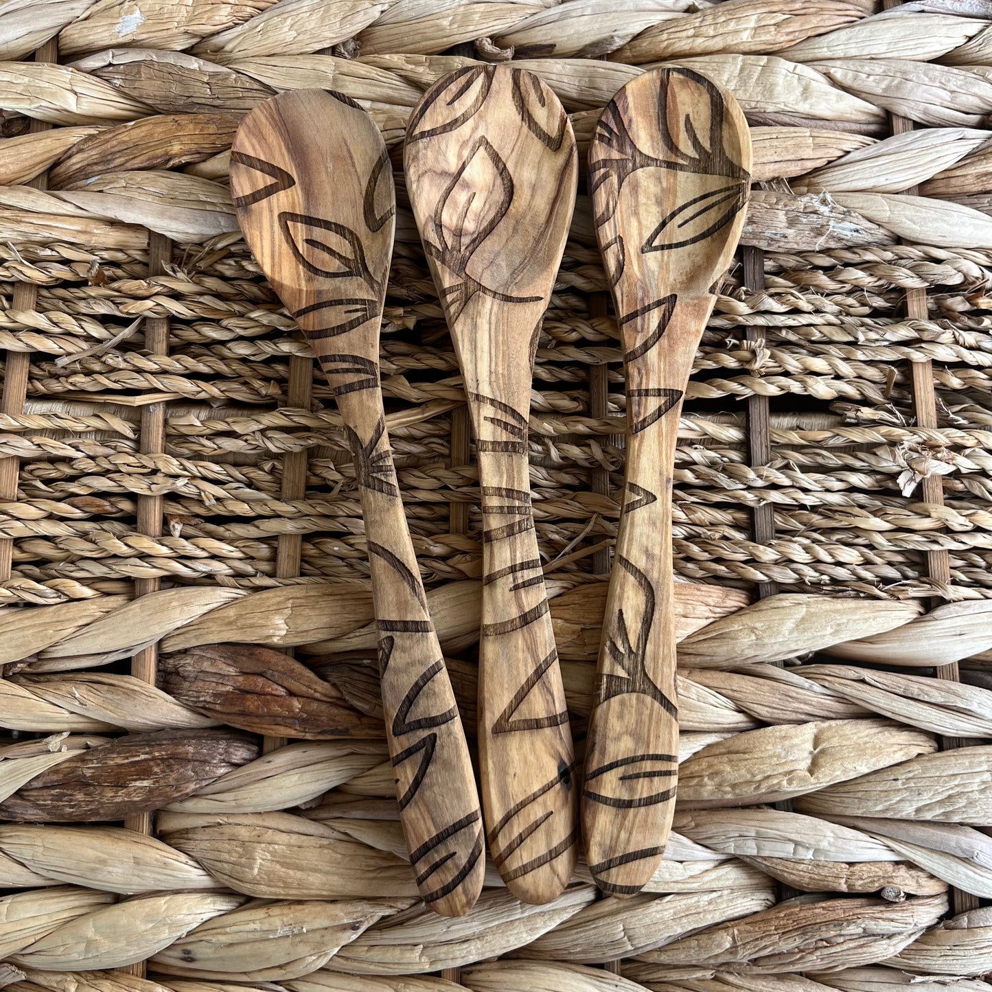 Mini Olive Wood Spoons