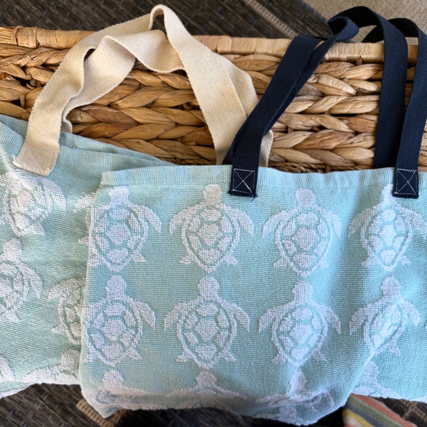 Terry Cloth Tote Bag