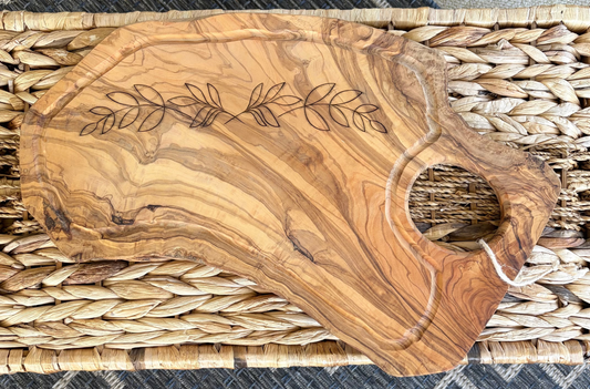 Olive Wood Irregular XL Charcuterie Board