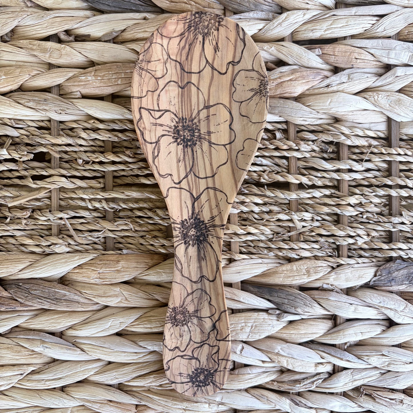 Olive Wood Spoon Rests