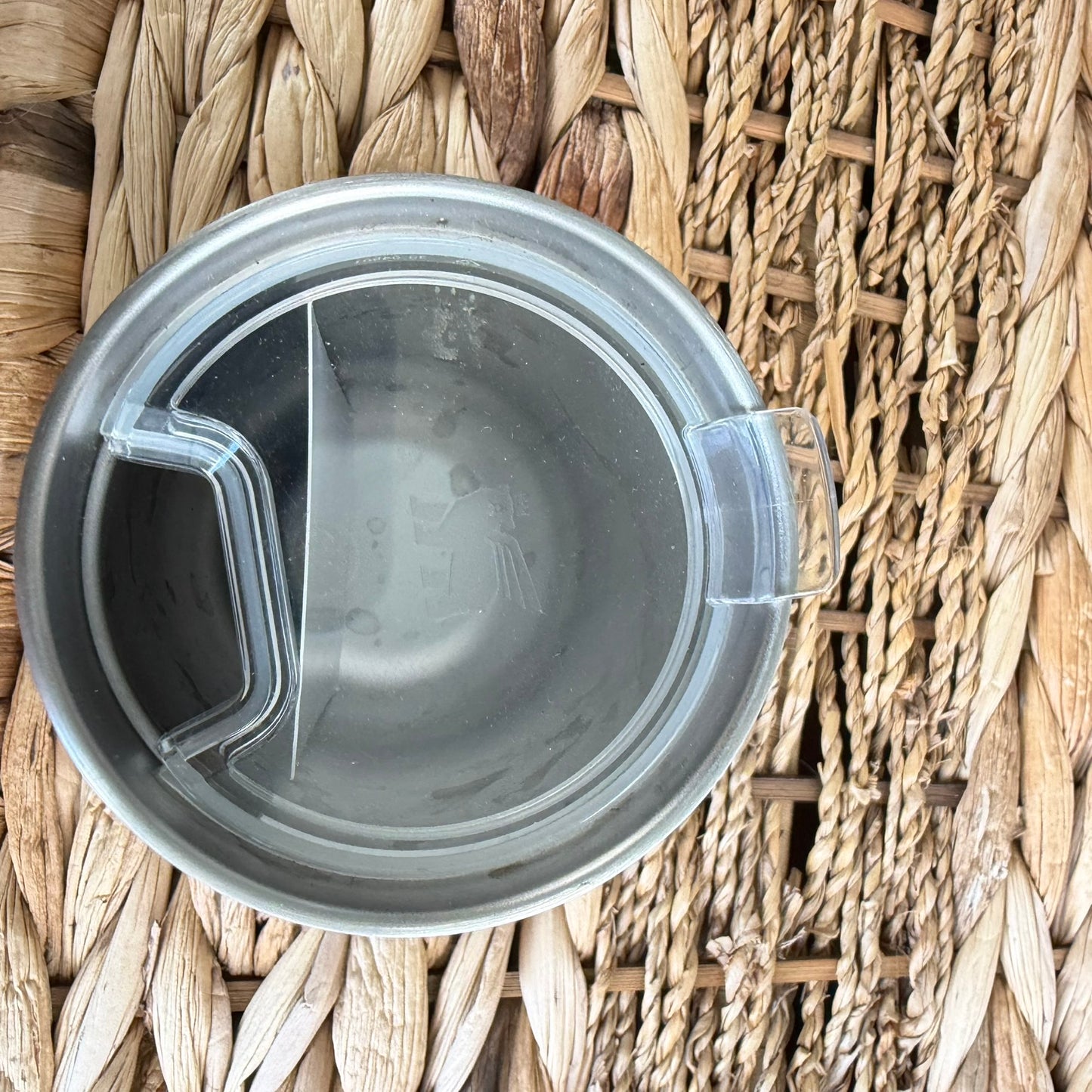 Flower Engraved Stanley Tumbler