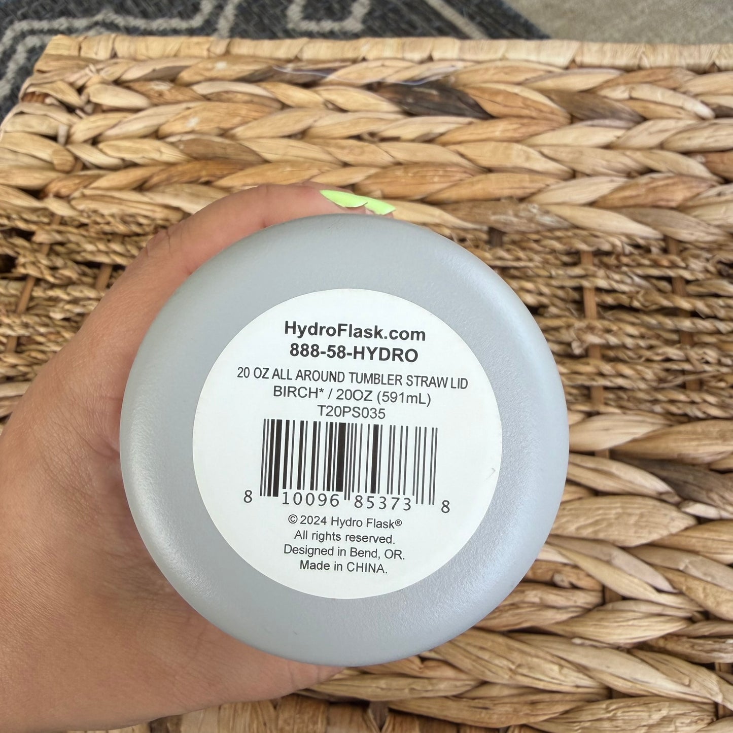Sea Shell Engraved Hydroflask Tumbler