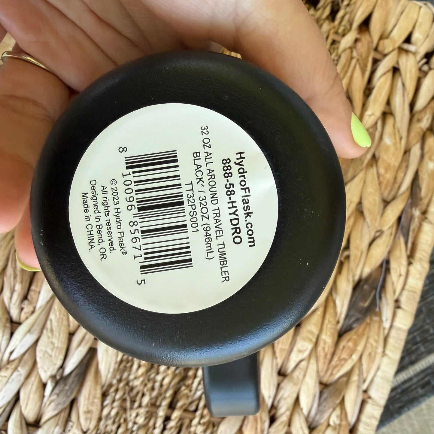 Tree Engraved Hydroflask Tumbler