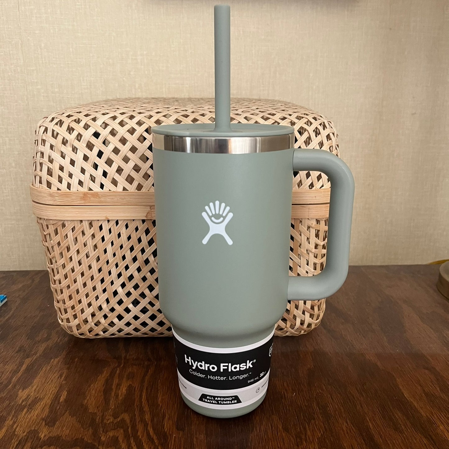 Agave 32oz. Hydro Flask Palm Tree Tumbler