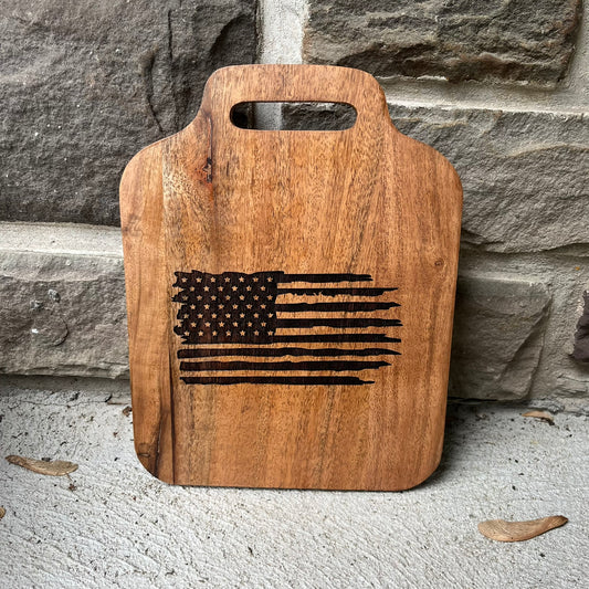 American Flag Charcuterie Board