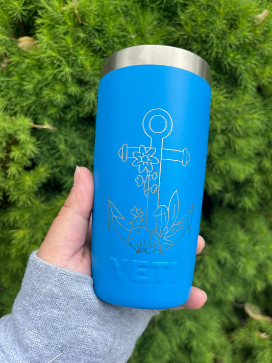 Blue 10oz. Yeti Rambler Anchor Tumbler