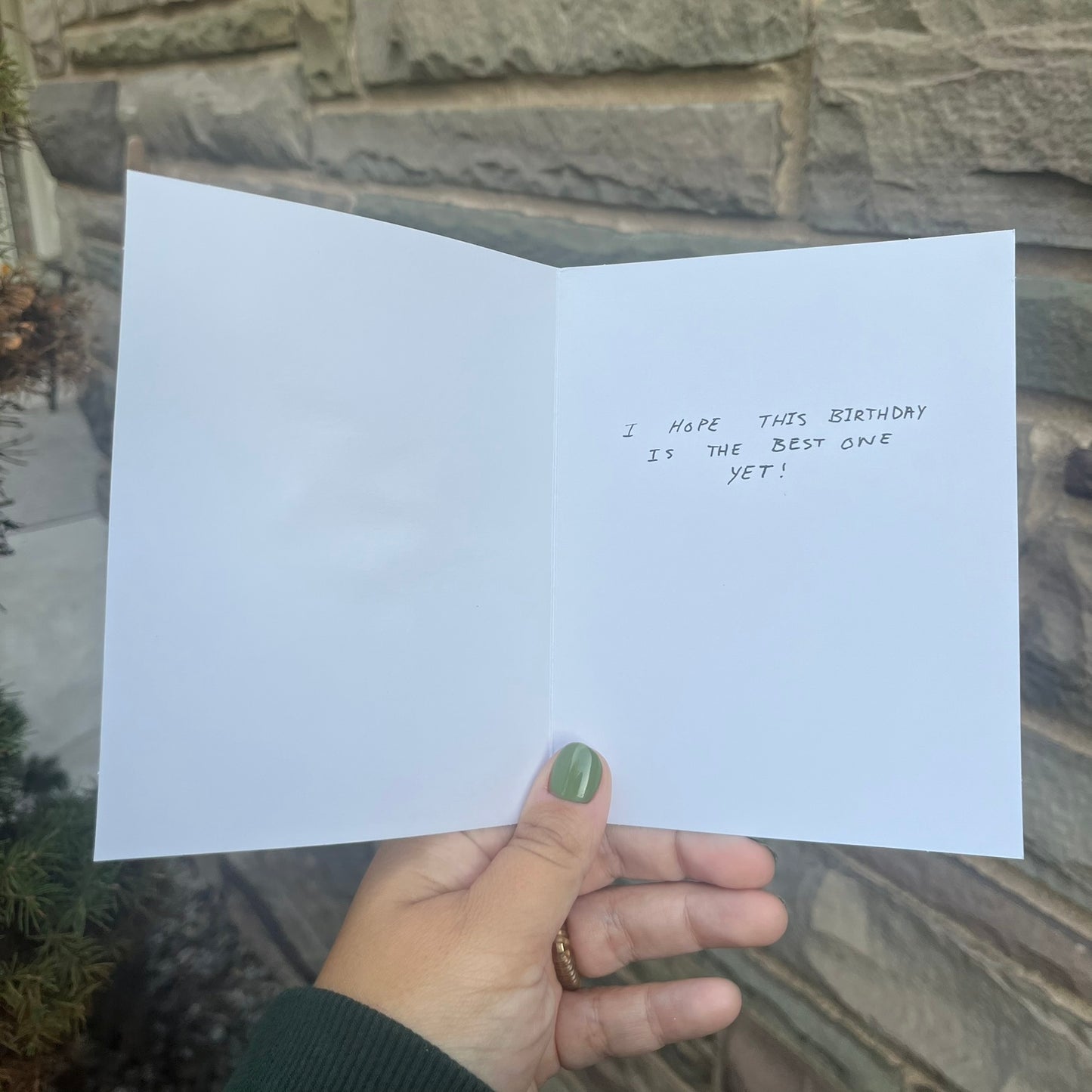 Embellished Star Birthday Card