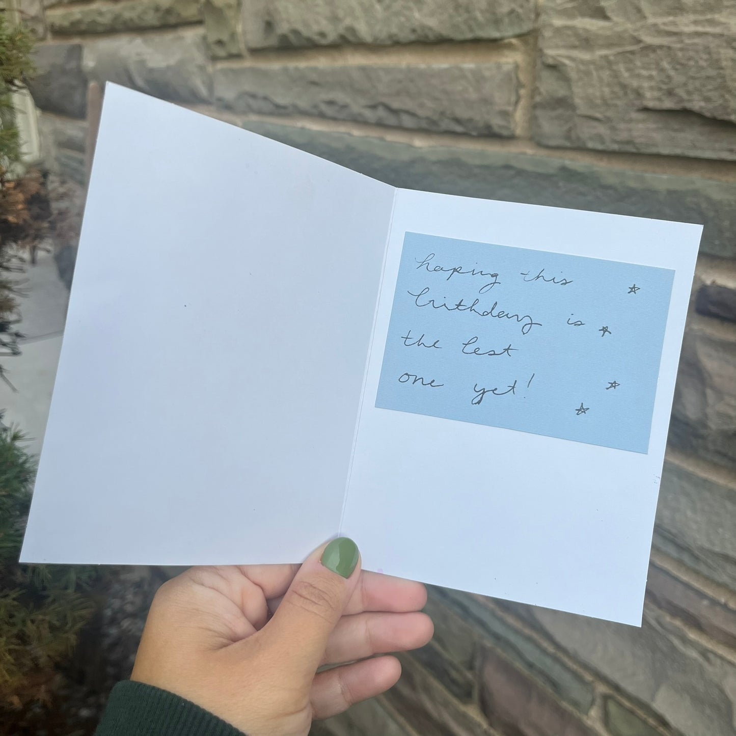 Embellished Silver Flower Birthday Card