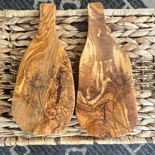 Olive Wood Irregular Charcuterie Boards