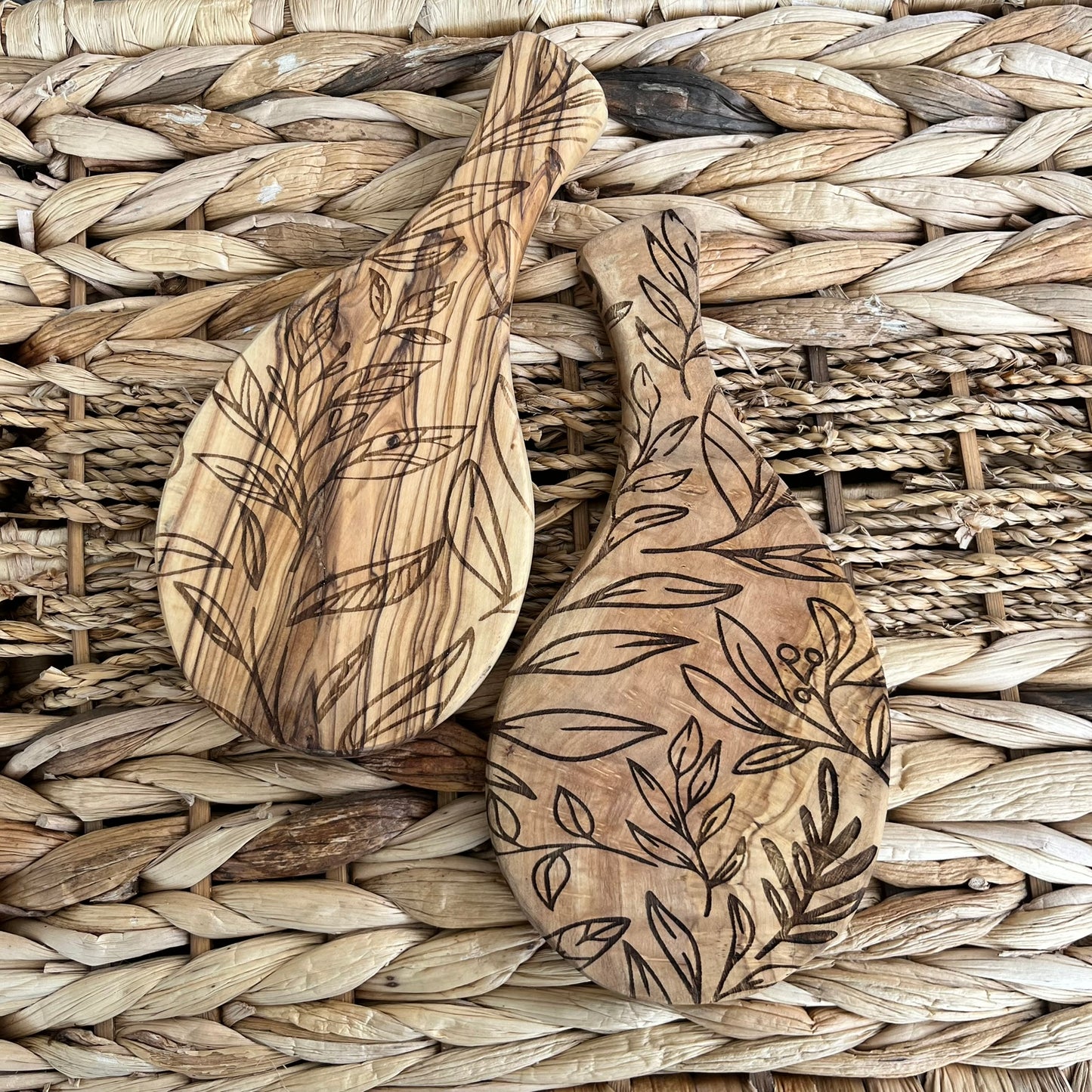 Mini Olive Wood Irregular Charcuterie Boards