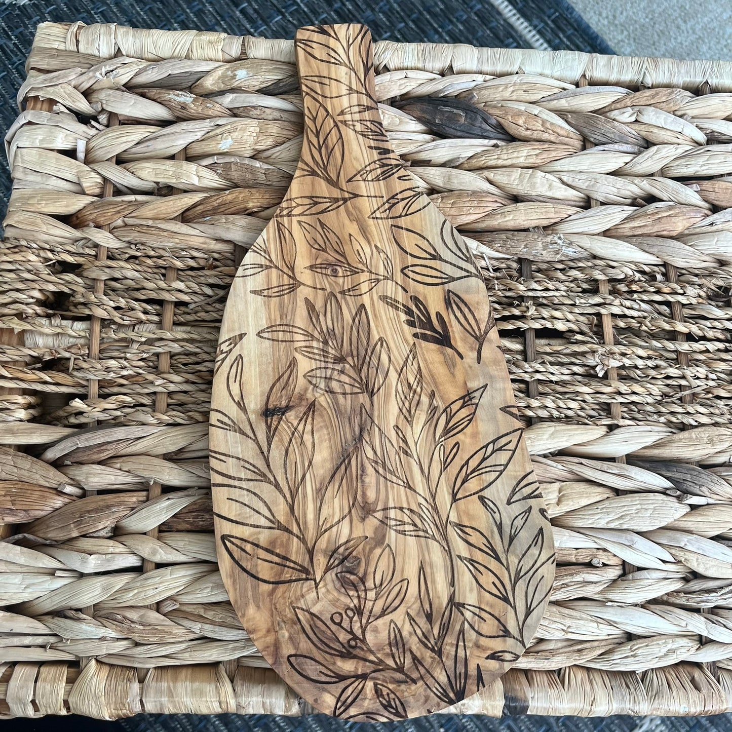 Olive Wood Irregular Charcuterie Boards